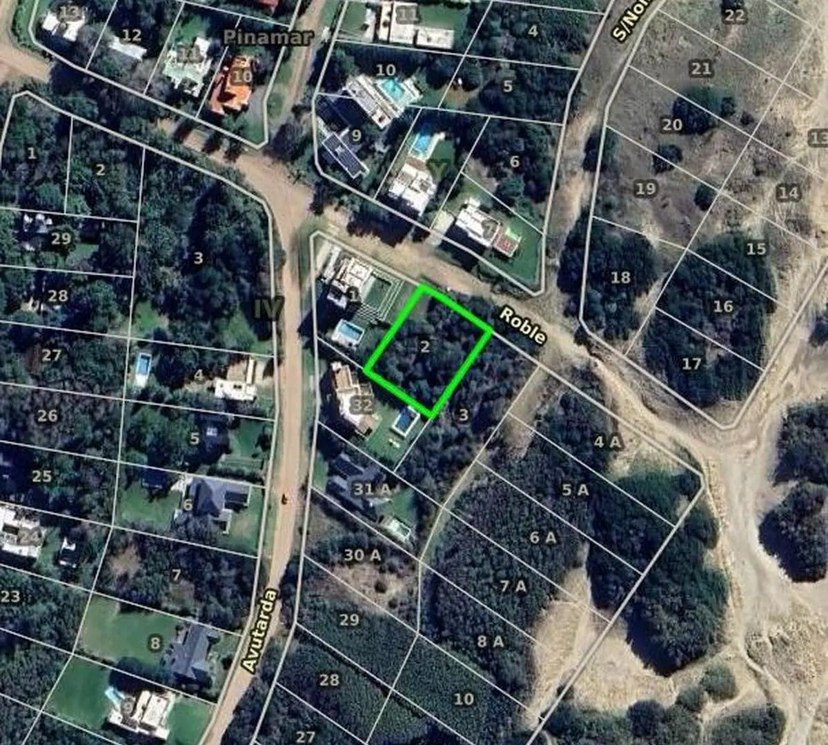 Terreno en venta - 1004.78mts2 - Pinamar 3