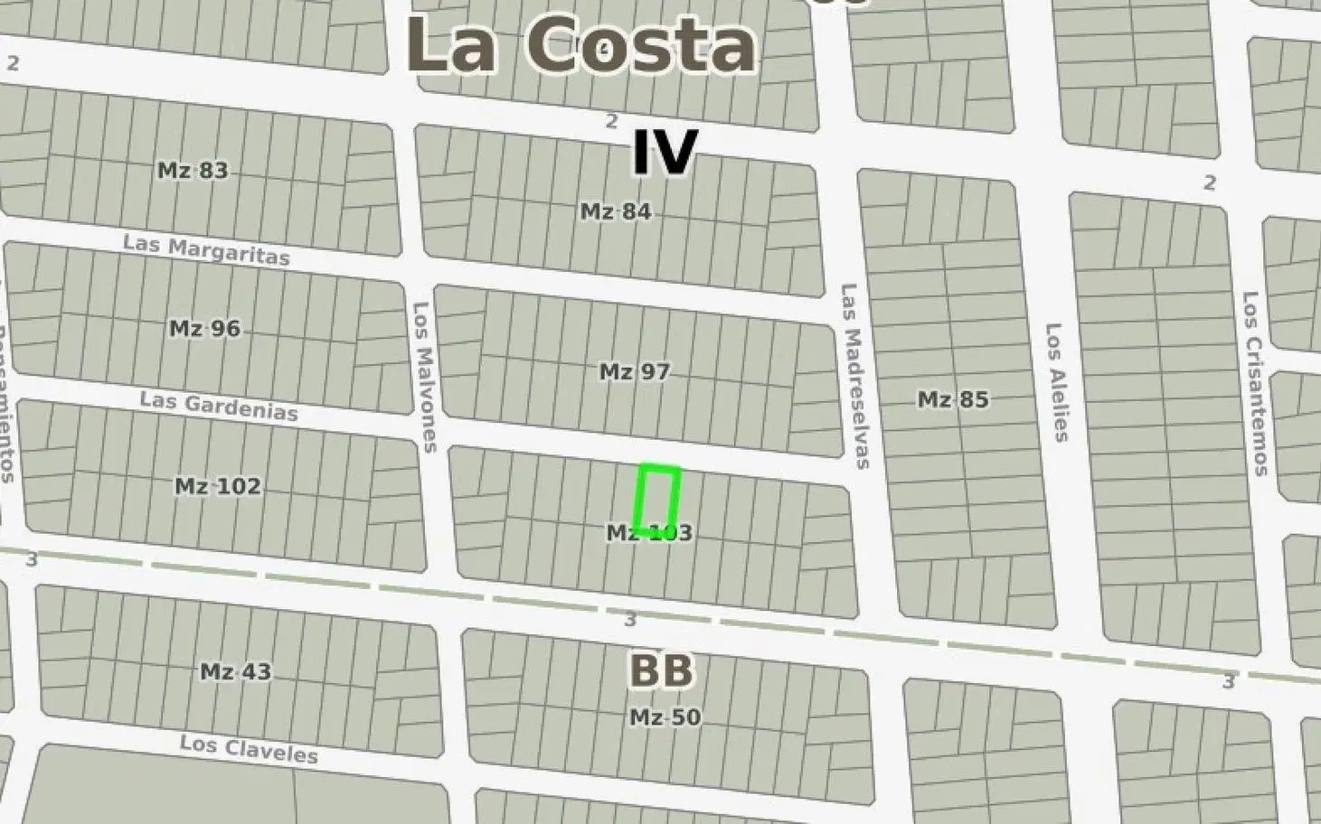 Terreno en venta - 740Mts2 - Costa del Este 1