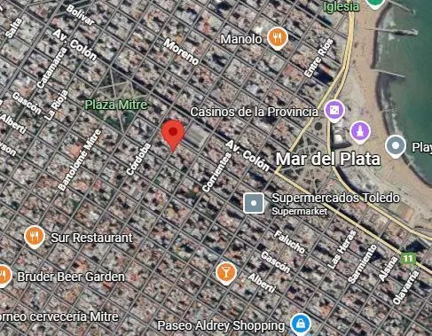 Departamento en venta - 2 Dormitorios 1 Baño - Mar del Plata 2