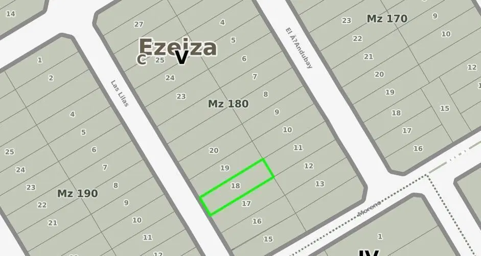 Terreno en venta - 350mts2 - Ezeiza 3