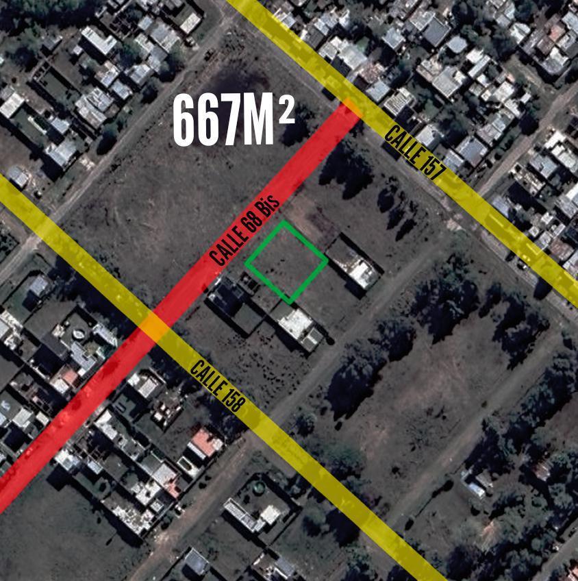 Terreno en venta - 667mts2 - Los Hornos, La Plata