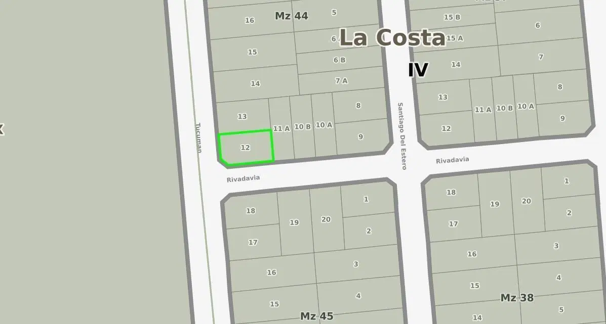 Terreno en venta - 351Mts2 - Costa Azul 2