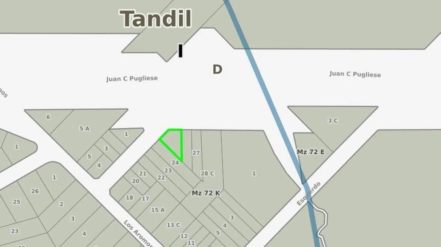 Terreno en venta - 350 mts2- Tandil 5