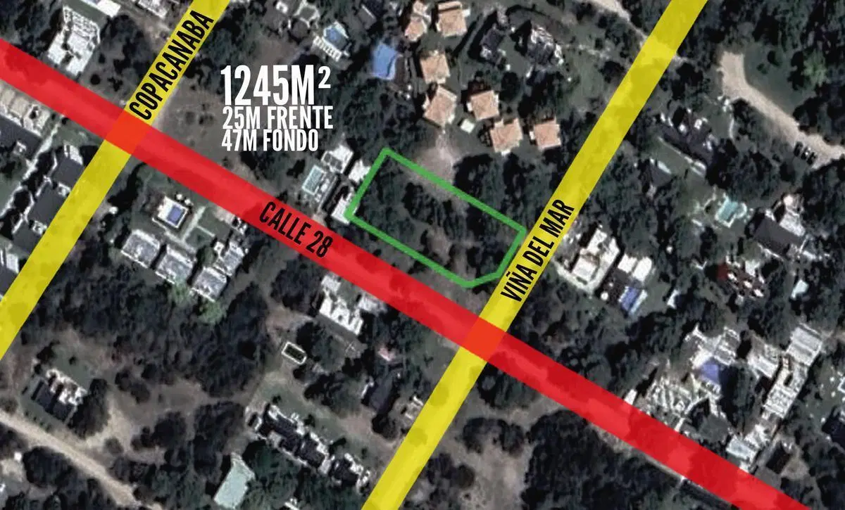 Terreno en venta - 1245mts2 - Las Gaviotas, Villa Gesell 2