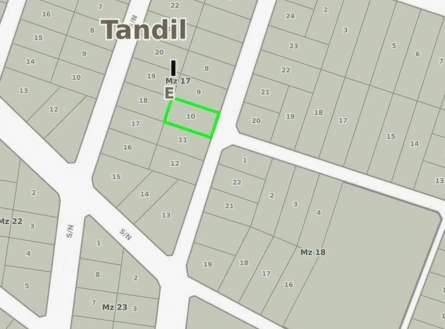 Terreno en venta - 800Mts2 - Tandil 1
