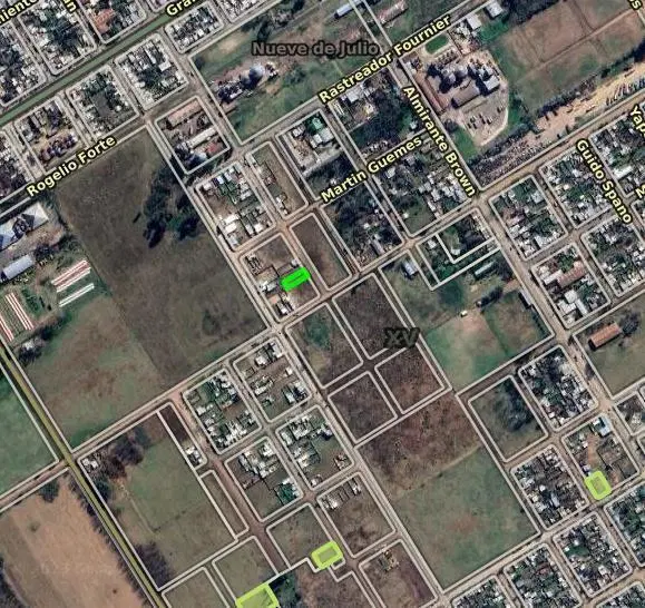 Terreno en venta - 520Mts2 - 9 de Julio 2