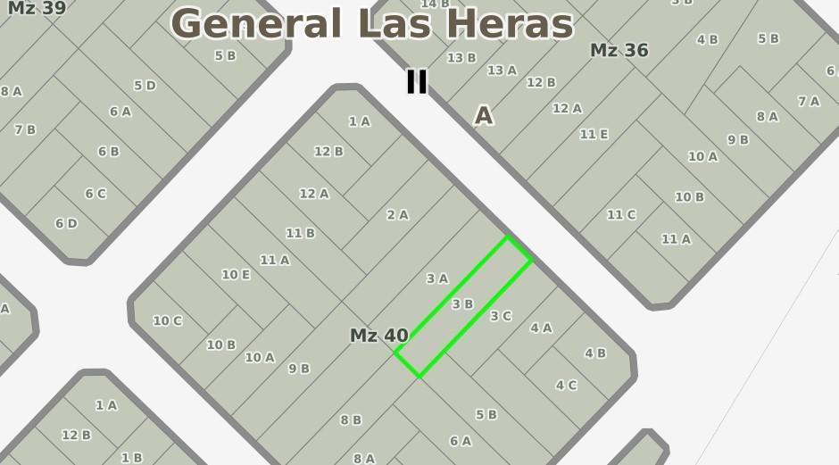 Terreno en venta - 433mts2- General Hornos