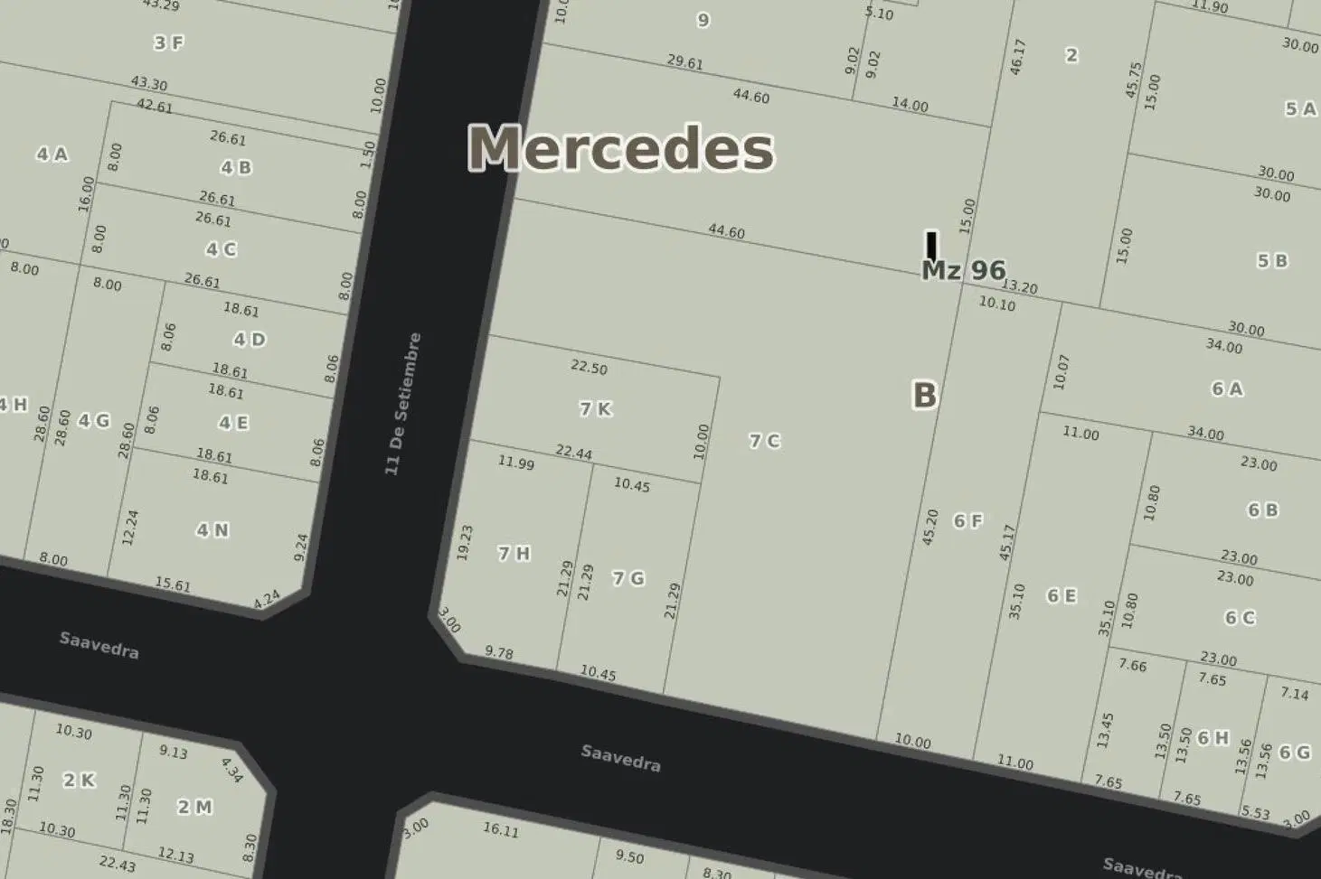 Terreno en venta - 220Mts2 - Mercedes 5