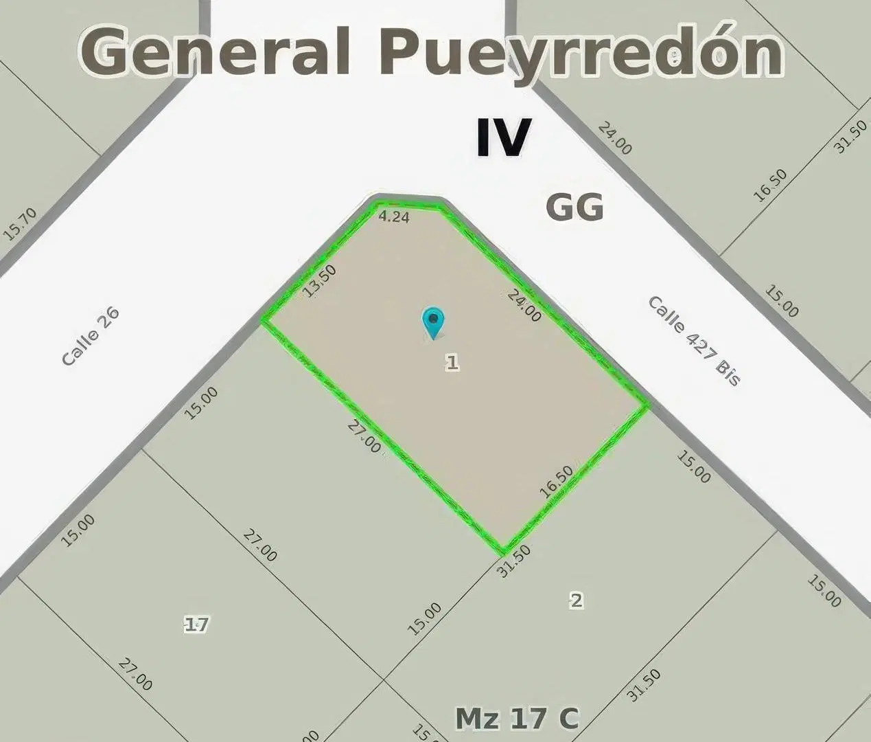 Terreno en venta - 441Mts2 - Mar del Plata 4