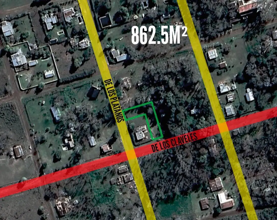 Terreno en venta - 862.5mts2 - Ernestina, 25 De Mayo 4