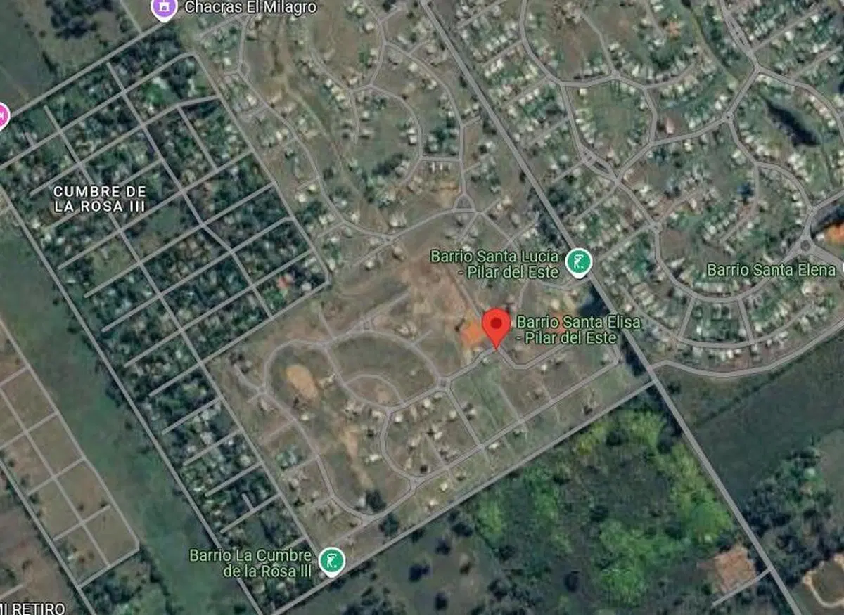 Terreno en venta - 800Mts2 totales - Santa Elisa, Pilar 3