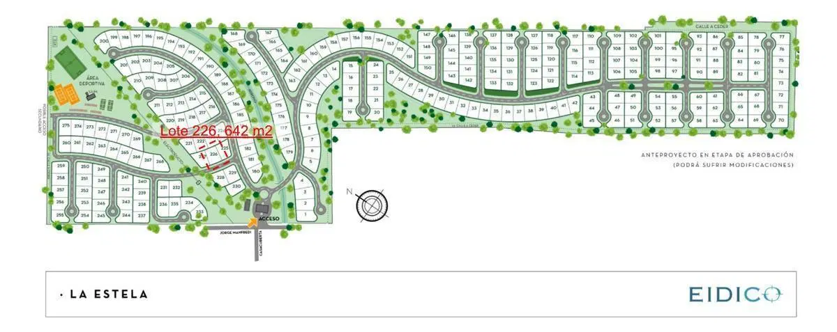 Terreno en venta - 645Mts2 - La Estela, Pilar 8
