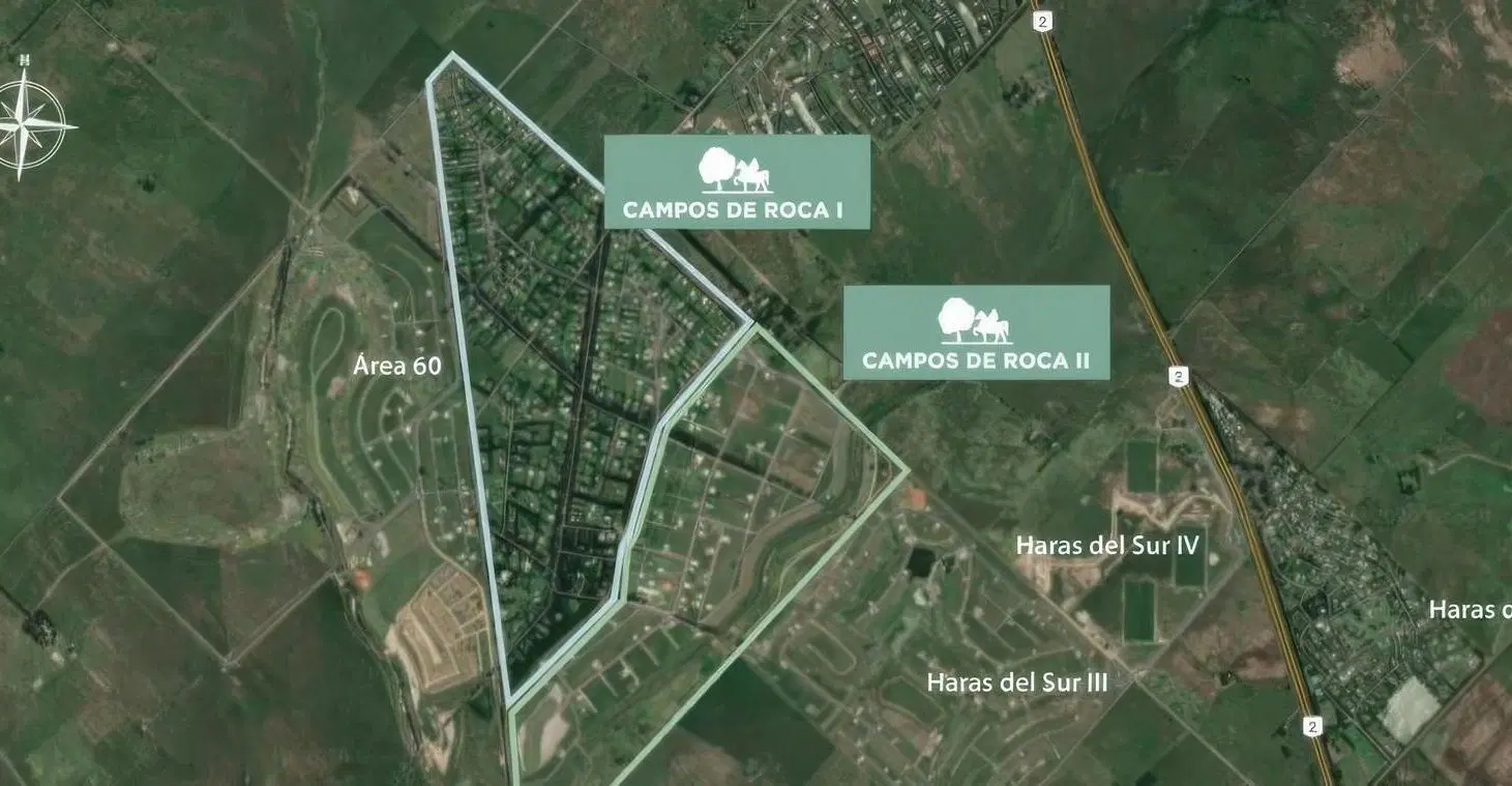 Terrenos en venta - 11580 mts2 - Campos de Roca 4