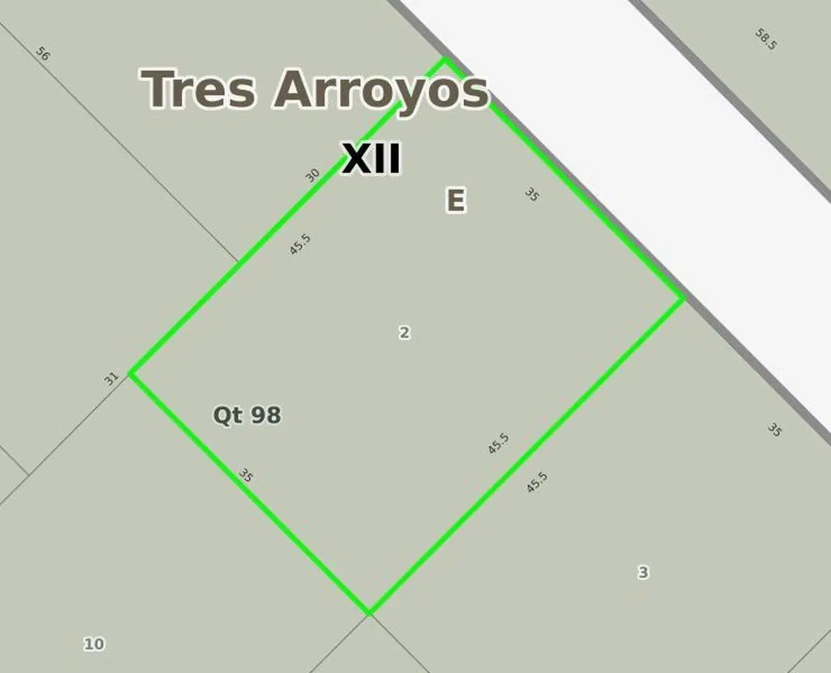 Terreno en venta - 1592Mts2 - Reta 4