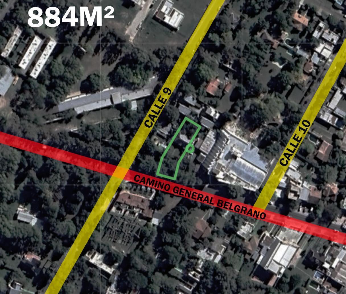 Terreno en venta - 884Mts2 - City Bell
