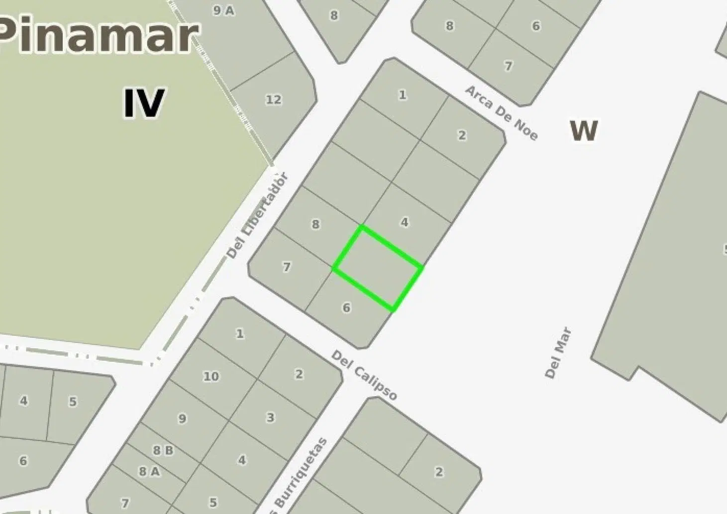 Terreno en venta - 775Mts2 - Pinamar 1
