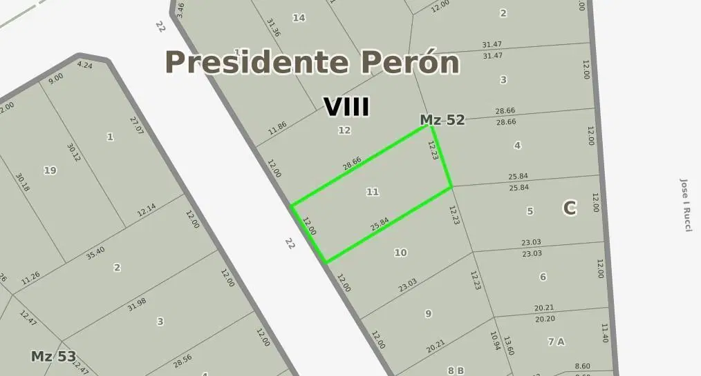Terreno en Venta - 327mts2 - Guernica 3