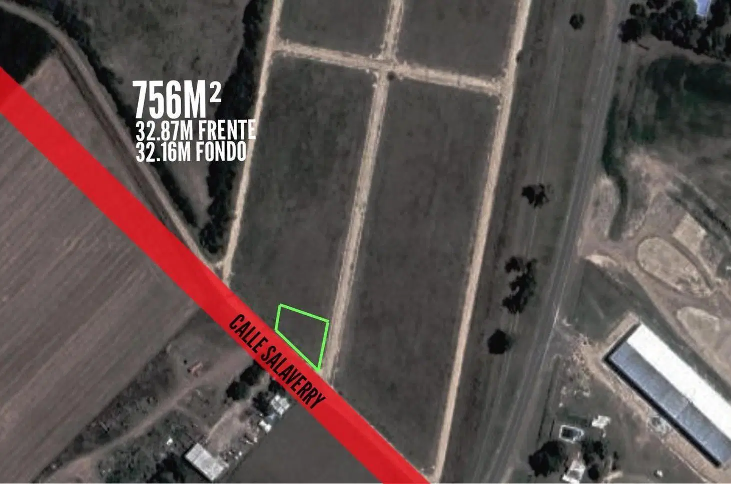 Terreno en venta - 756mts2 - Salto 3