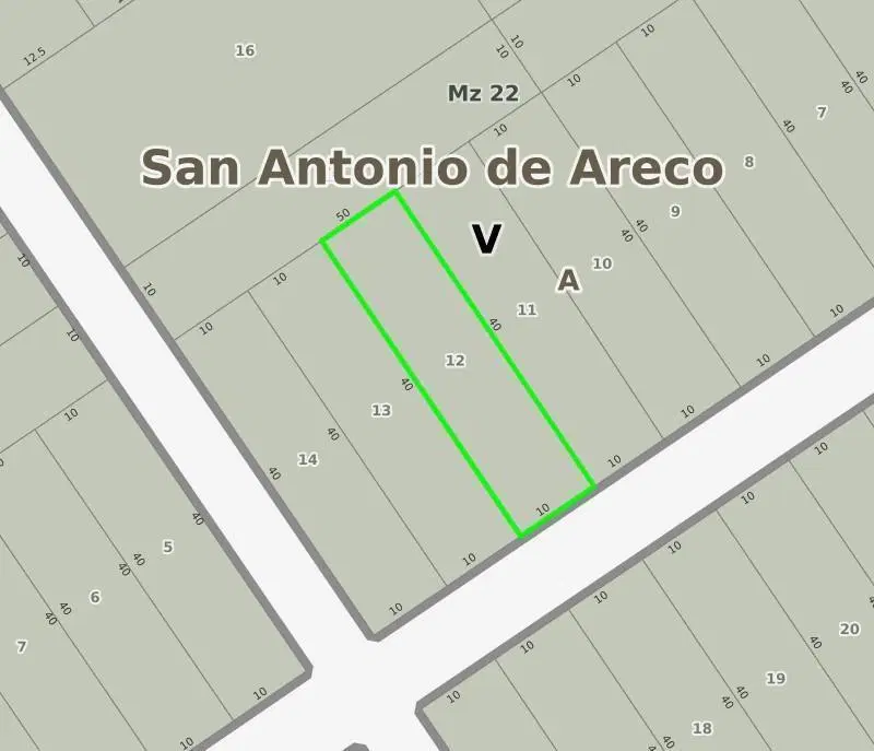 Terreno en venta - 400Mts2 - Duggan, San Antonio de Areco 1
