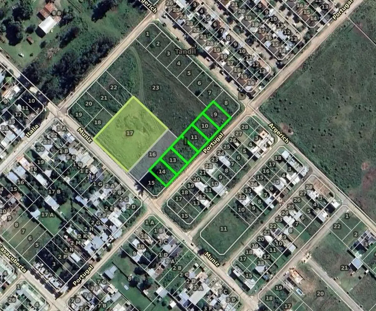 Terrenos en venta - 400Mts2 - Tandil 5