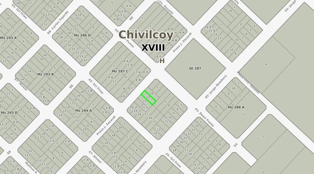 Terreno en venta - 308Mts2 - Chivilcoy 1