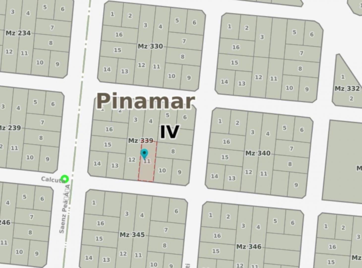 Terreno en venta - 584Mts2 - Ostende