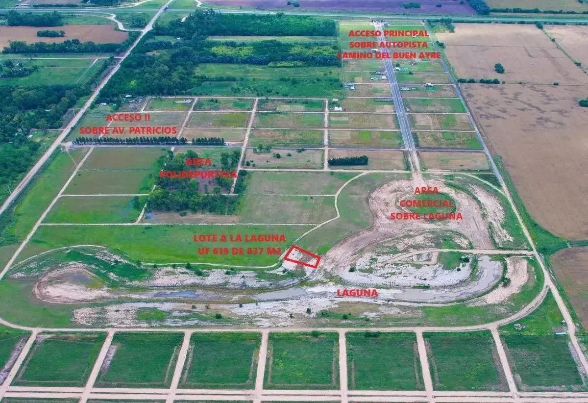 Terreno en venta - 800mts2 - Barrio San Fermín - Merlo 3