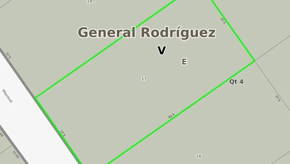 Terreno en venta - 3094mts2 - General Rodriguez 2