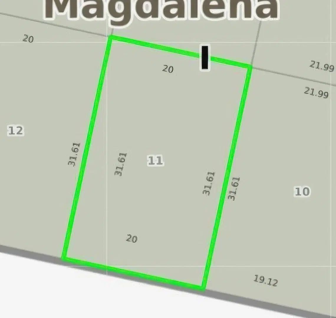 Terreno en venta - 632 mts2 - Magdalena 5