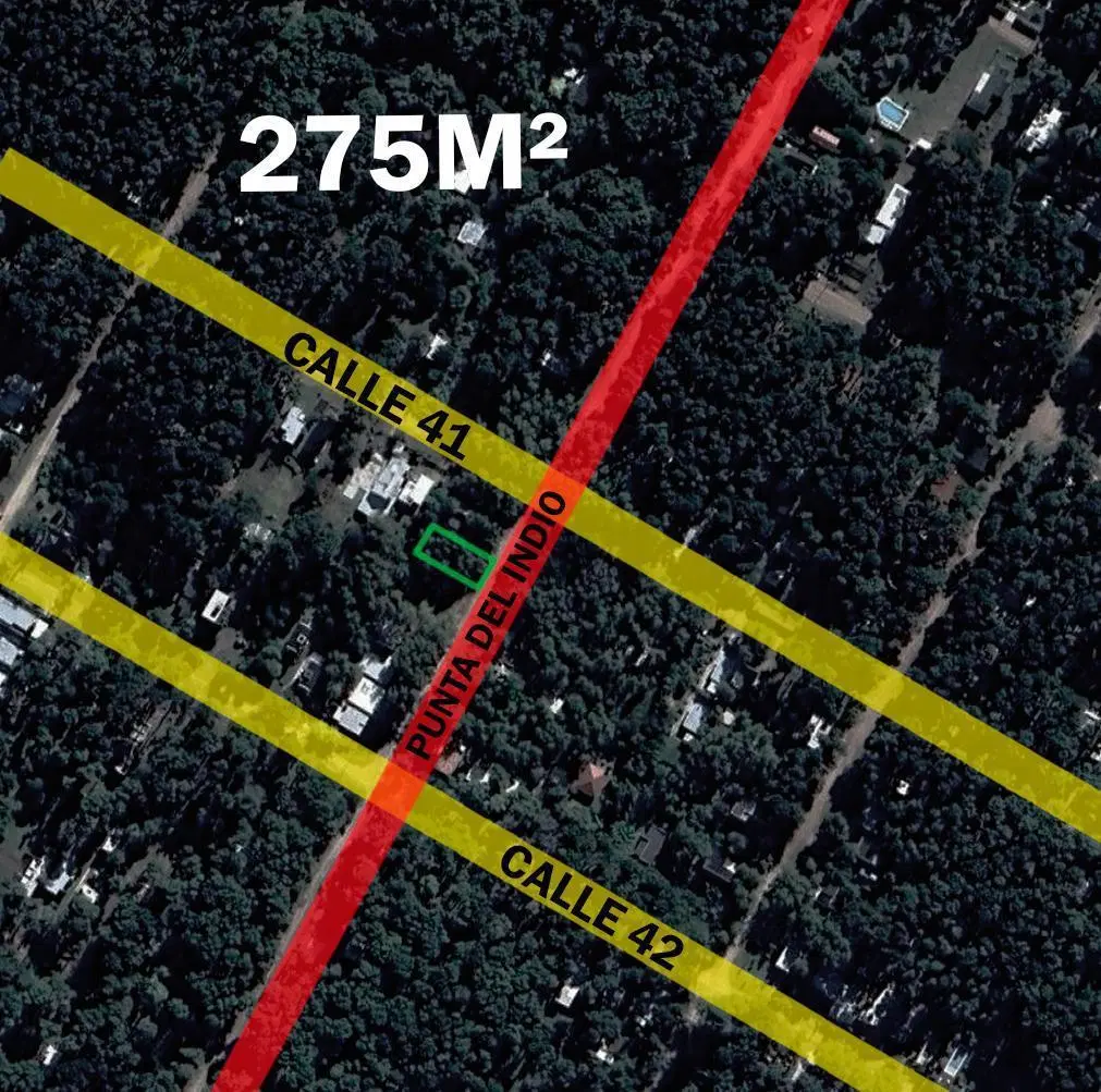 Terreno en venta - 275Mts2 - Mar Azul 2