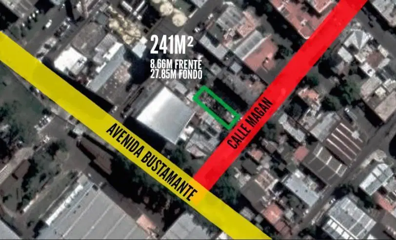 Terreno en venta - 241 mts2 - Gerli 2