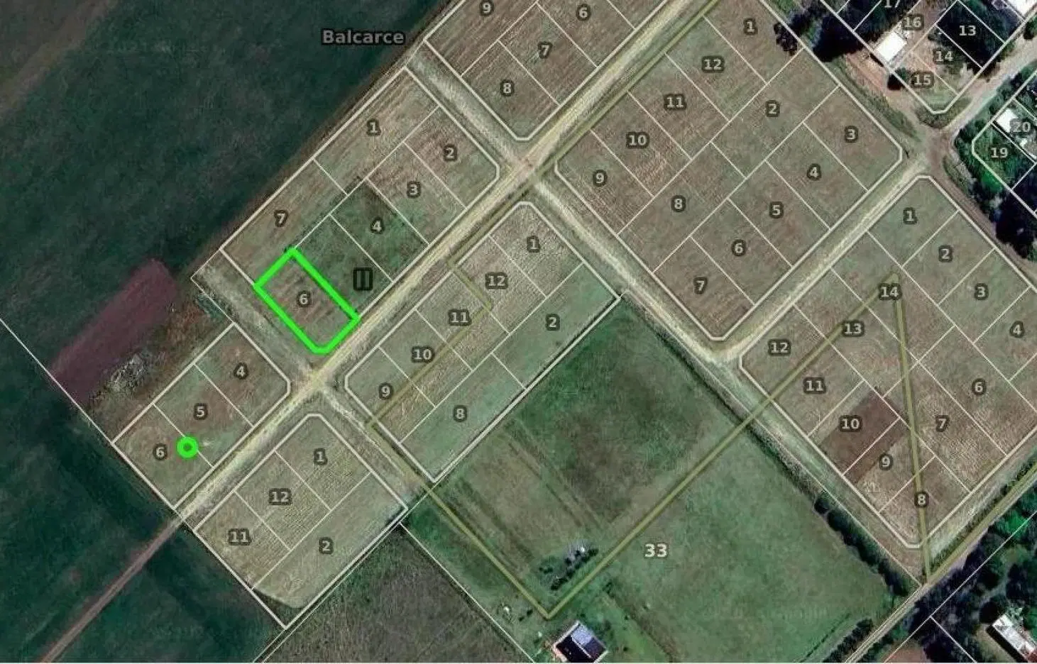 Terreno en venta - 763Mts2 - Balcarce 3