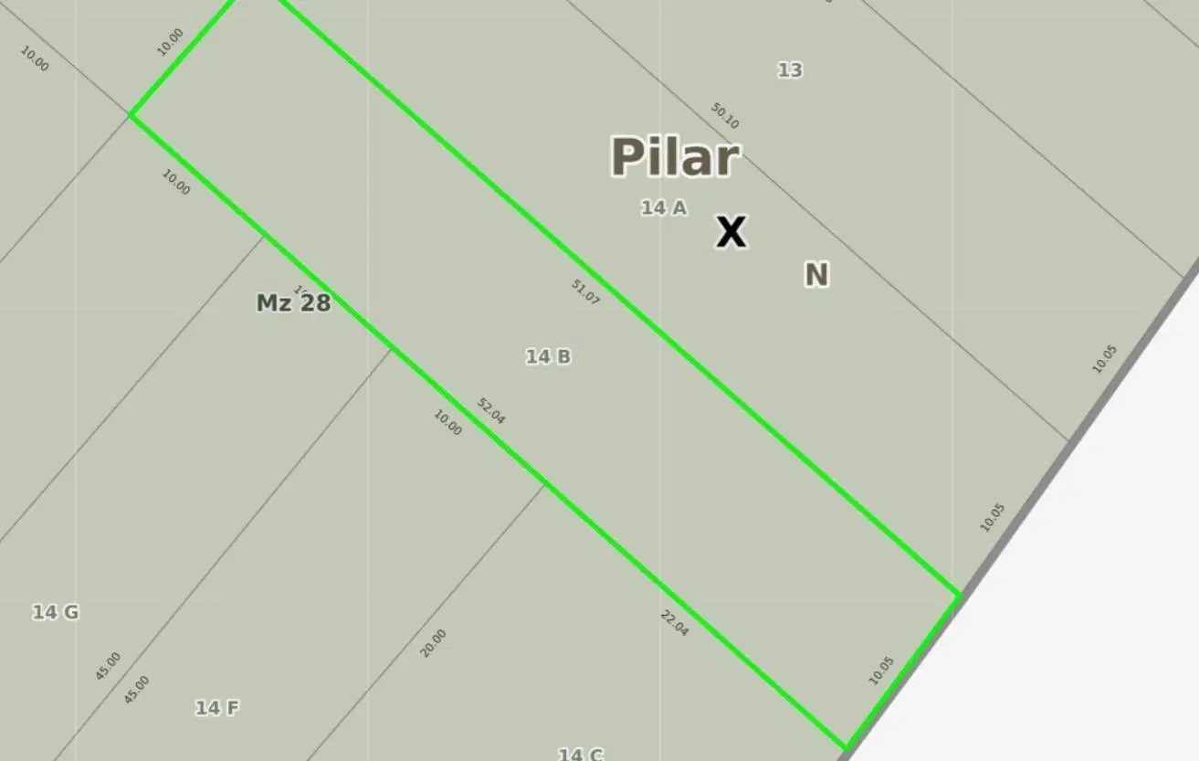 Terreno en venta - 516mts2 - Pilar 2