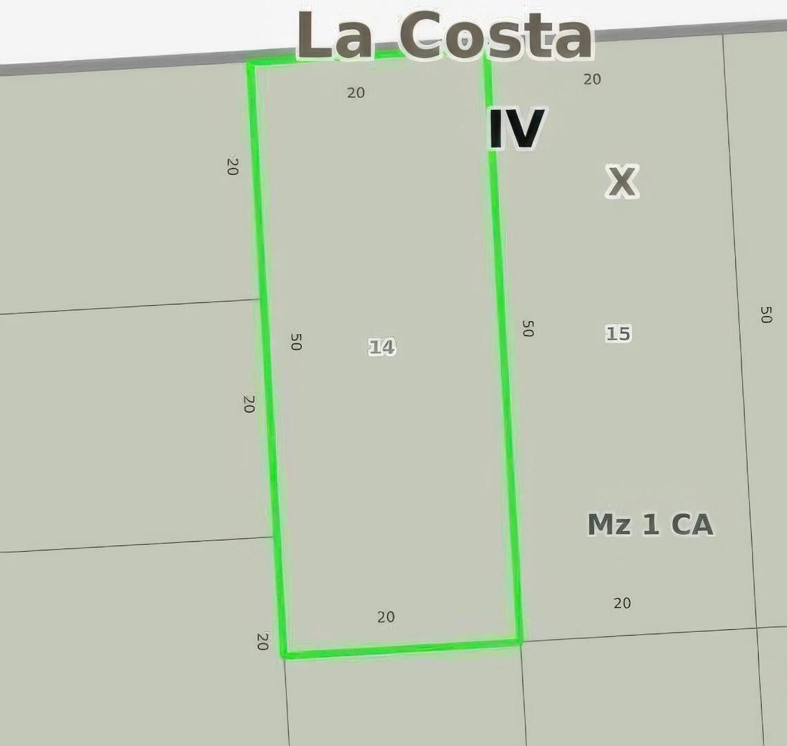 Terreno en venta - 1.000mts2 - San Bernardo Del Tuyú
