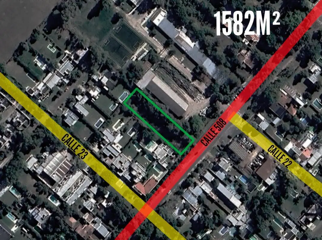 Terreno en venta - 1582mts2 - Manuel B. Gonnet, La Plata 4