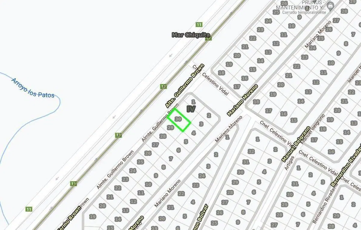Terreno en venta - 405mts2 - Balneario Camet Norte 2