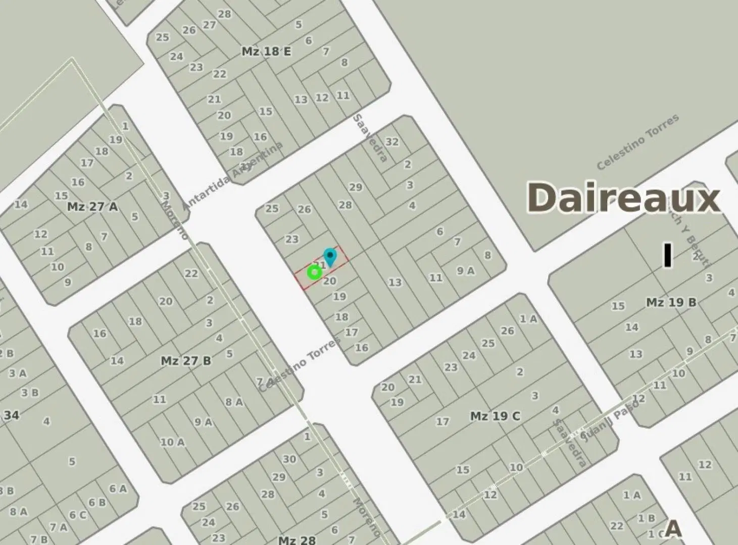 Terrenos en venta - 300Mts2 - Daireaux 2
