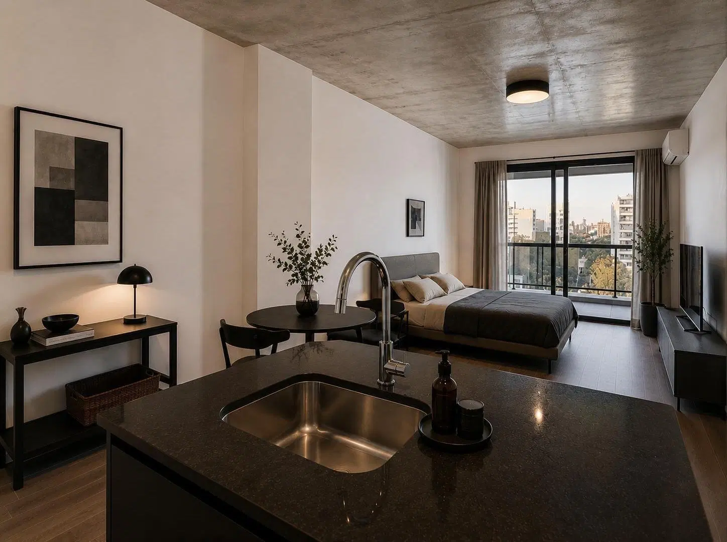 Monoambiente venta  -39 mts 2 totales con balcón- La Plata-pozo-emprendimiento. 3