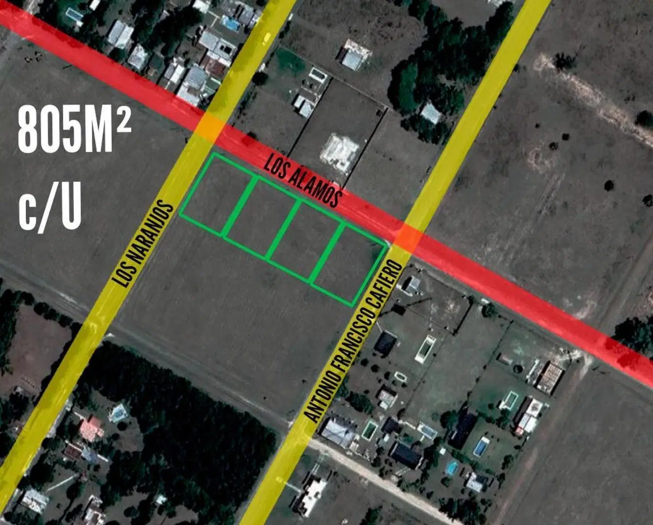Terrenos en venta - 805Mts2 - Las Heras, Plomer 5