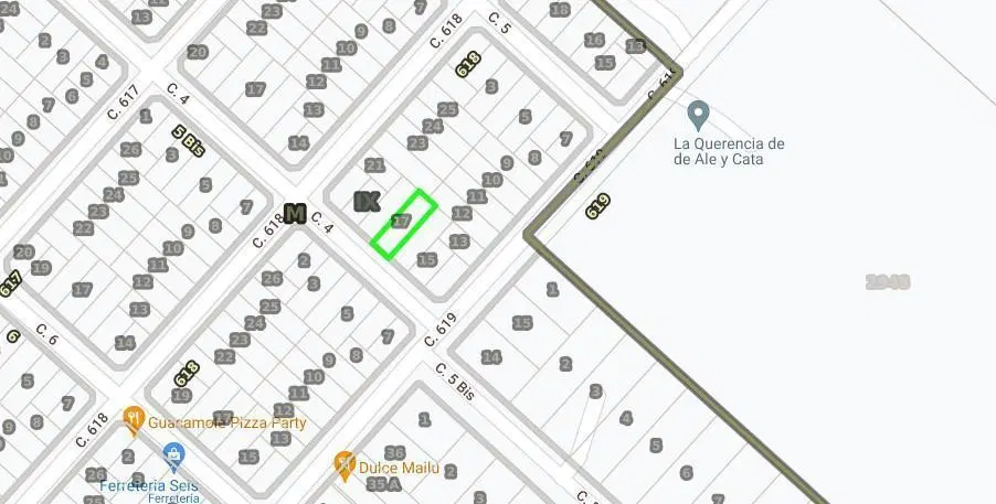 Terreno en venta -10 x 31 metros - 312mts2 - Villa Elvira 3