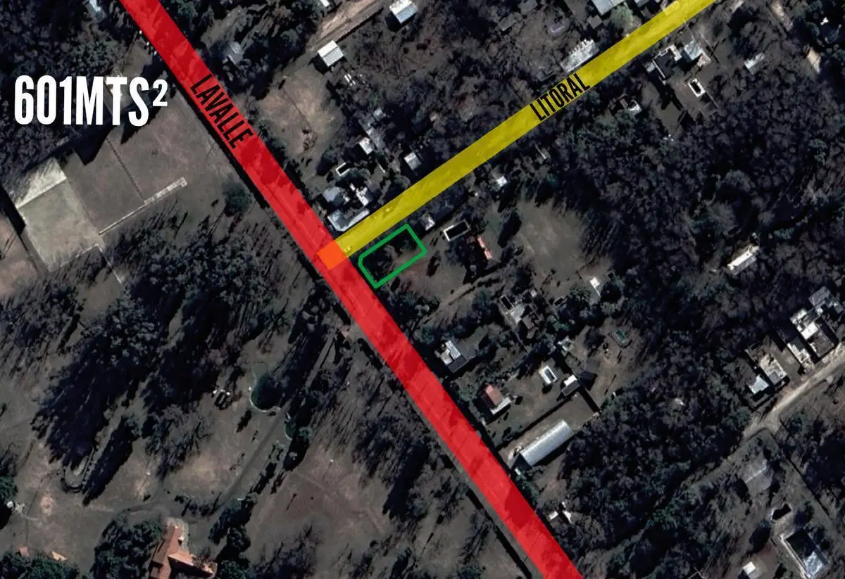 Terreno en venta - 601Mts2 - San Vicente 1