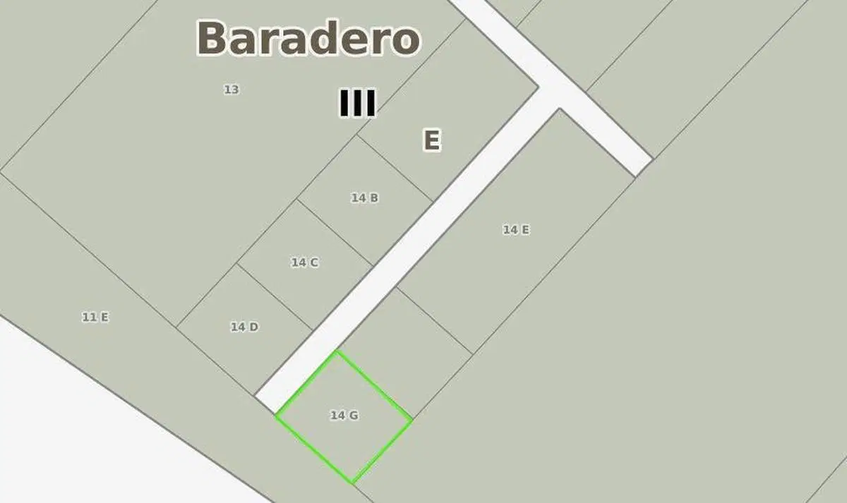 Terrenos venta - 44x51mts - 2275mts2 totales - Baradero 4