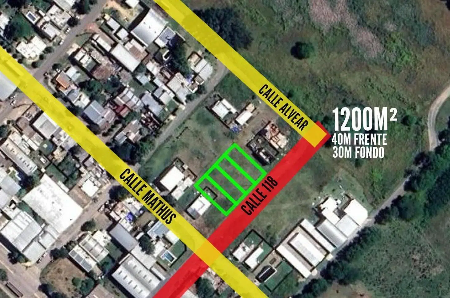Bloque de terreno en venta - 1200 mts2- Chivilcoy 2