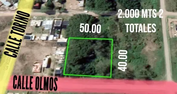 Terreno venta 50x40 mts - 2.000 mts 2 totales - Mar De Ajo 5
