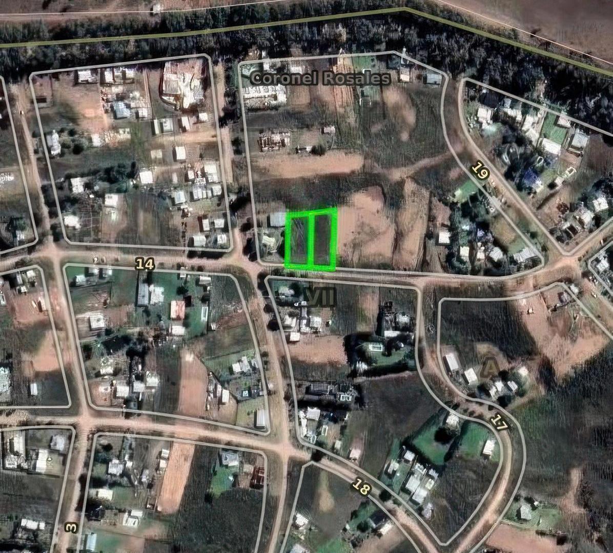 Terreno en venta - 1893Mts2 - Coronel Rosales
