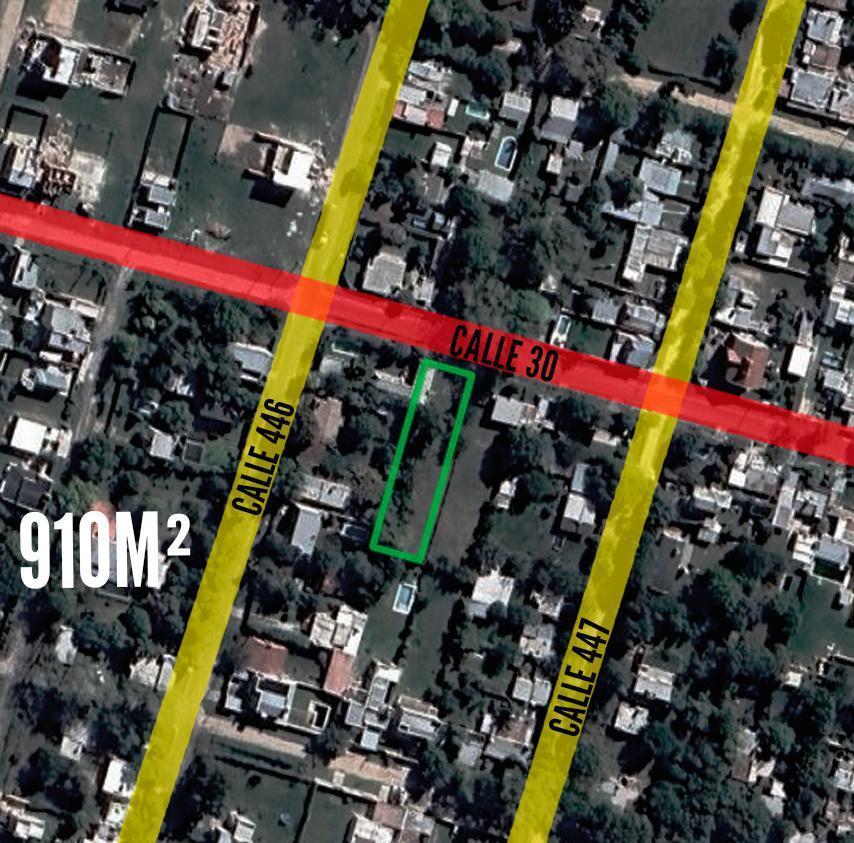 Terreno en venta - 910mts2 - City Bell, La Plata