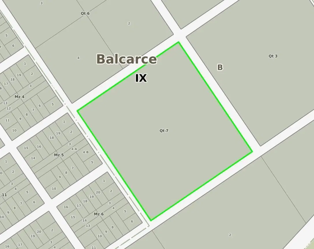 Terreno en Venta - 2500mts2 - Balcarce 4