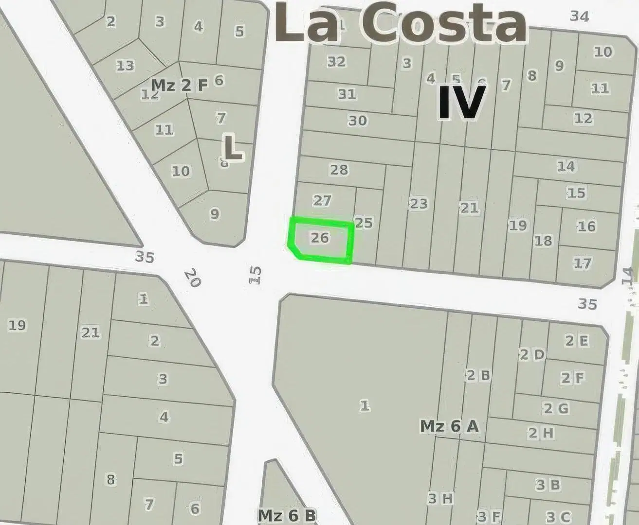 Terreno en venta - 359mts2 - Las Toninas 1