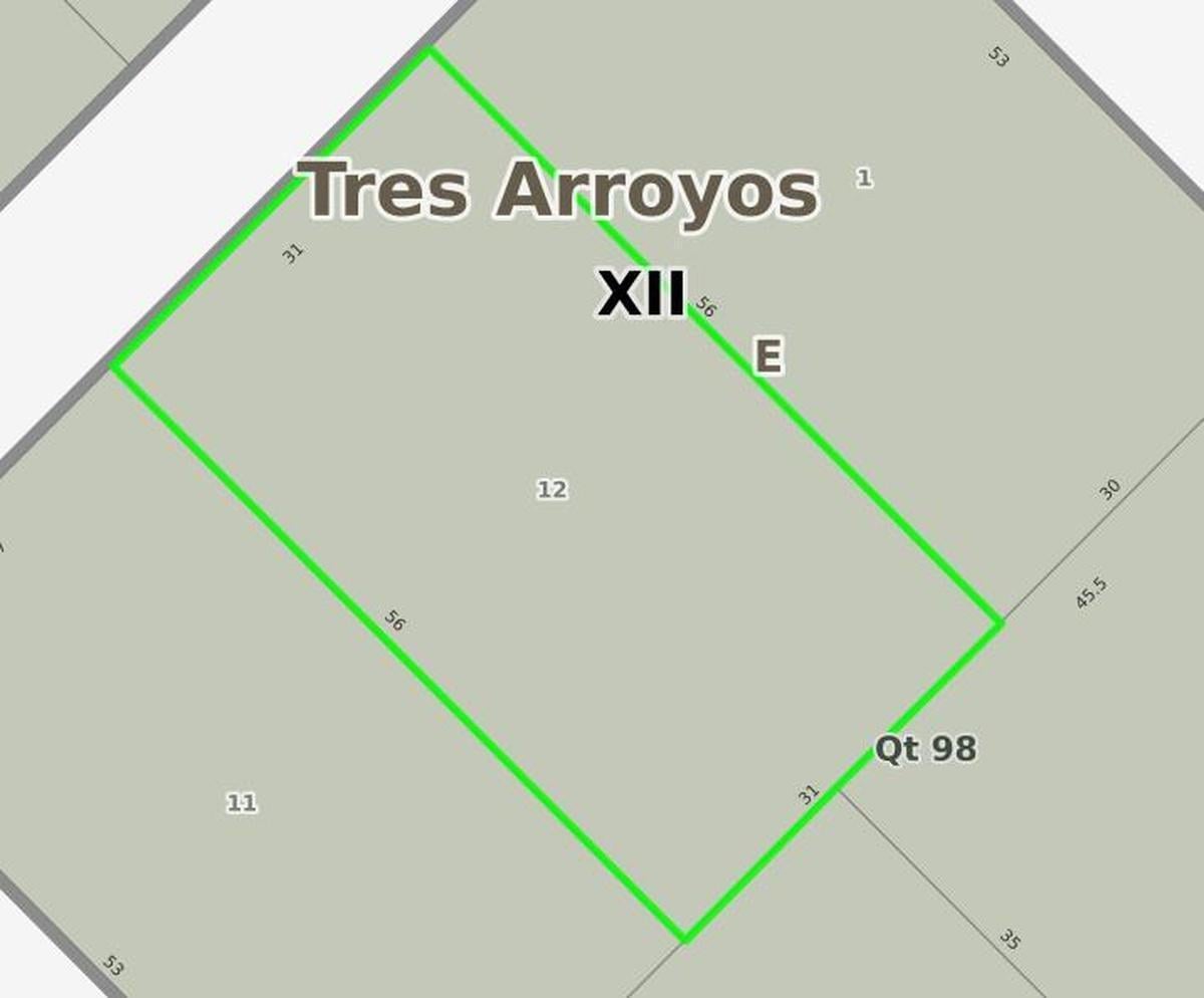 Terreno en venta - 1736Mts2 - Reta