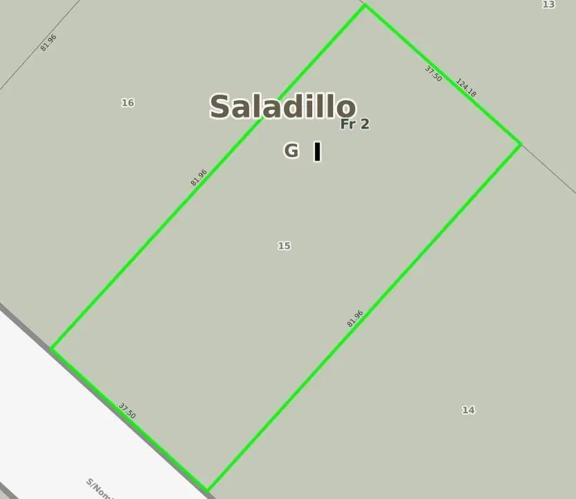 Terreno en venta - 3.073Mts2 - Saladillo 2